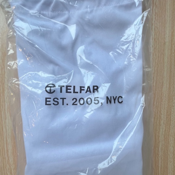 Telfar Small Shopping Bag Double Strap Crossbody Vegan Leather Gray NWT - Picture 9 of 10